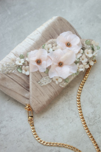 Nectar Bridal Flower Clutch 3