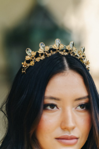 OPERA black wedding crown 4