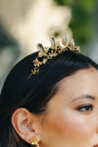 OPERA black wedding crown 5