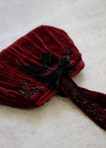 Opera Maroon Embellished Clutch 8