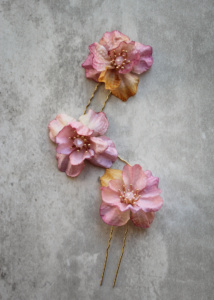 Rhapsody Floral Hair Pins 1