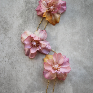 Rhapsody Floral Hair Pins 1