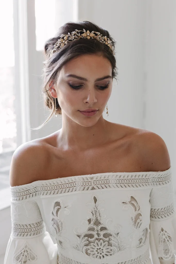 Rosebury Crystal Wedding Crown 1