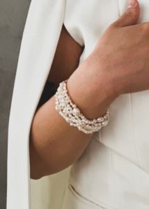 Sasha Pearl Bridal Bracelet 1