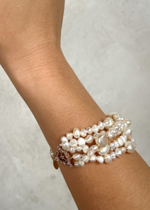 Sasha Pearl Bridal Bracelet 4