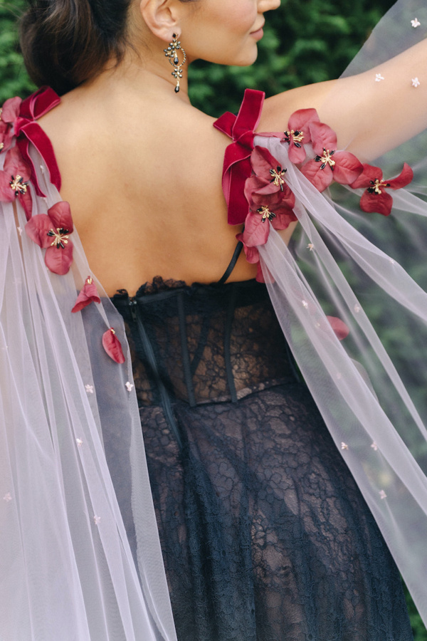 SERAFINA | purple bridal wings 6