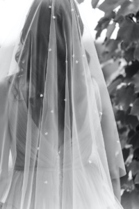 Star Jasmine | Short blue veil 7