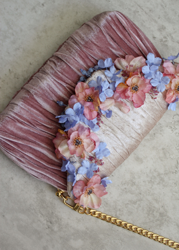 Tallulah Velvet Embellished Bag 11