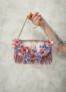 Tallulah Velvet Embellished Bag 4