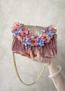 Tallulah Velvet Embellished Bag 5