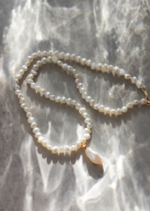 Oceania Pearl Bridal Necklace 2