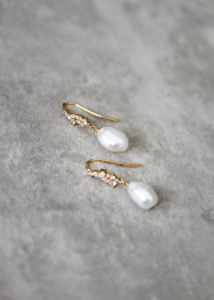 Tasman Pearl Bridal Earrings 7