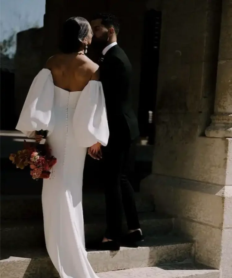 58 Bride Natasha Wears Parker Birdcage Veil 3 750x927