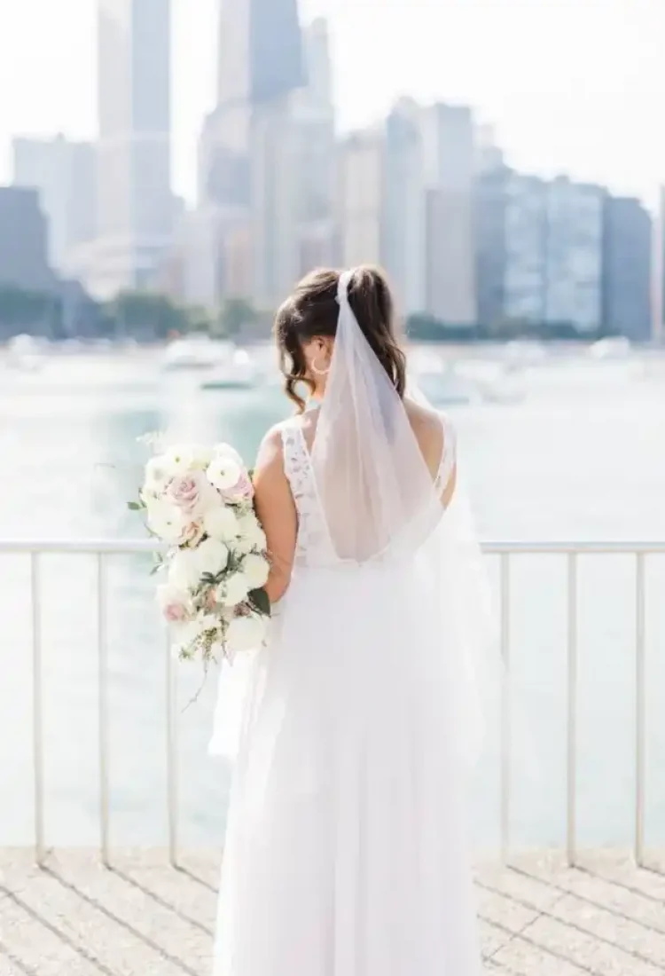 88 Bride Elizabeth Wears Bordeaux Veil 683x1024