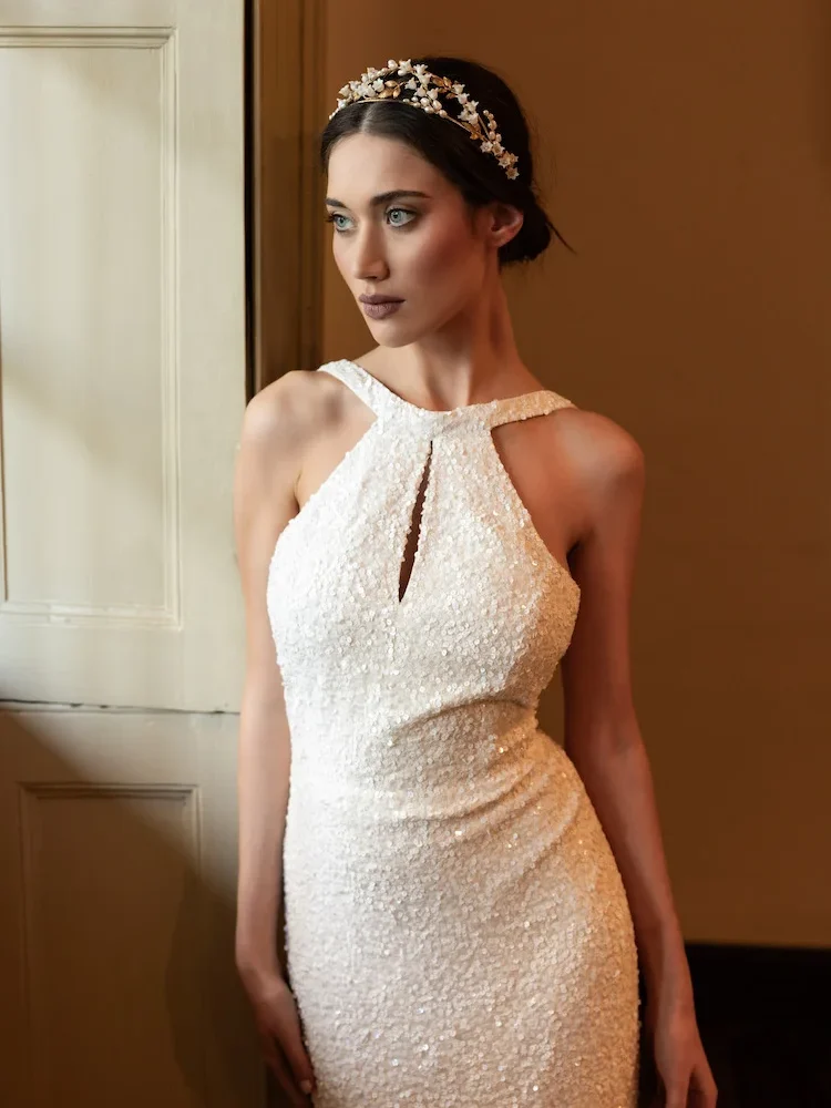 Bellflower Wedding Headpiece 2