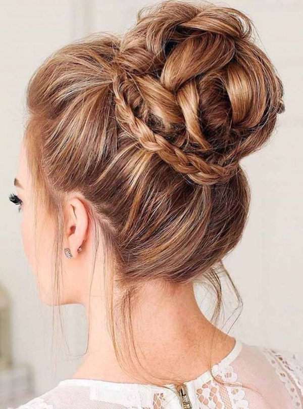 Beautiful Braided Wedding Hairstyles Braided Updo 21