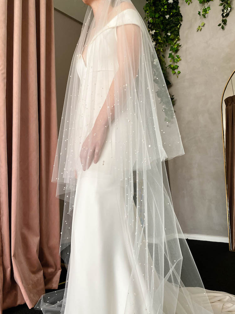 Bespoke For Megan Nadia Veil With Heavier Edging 3