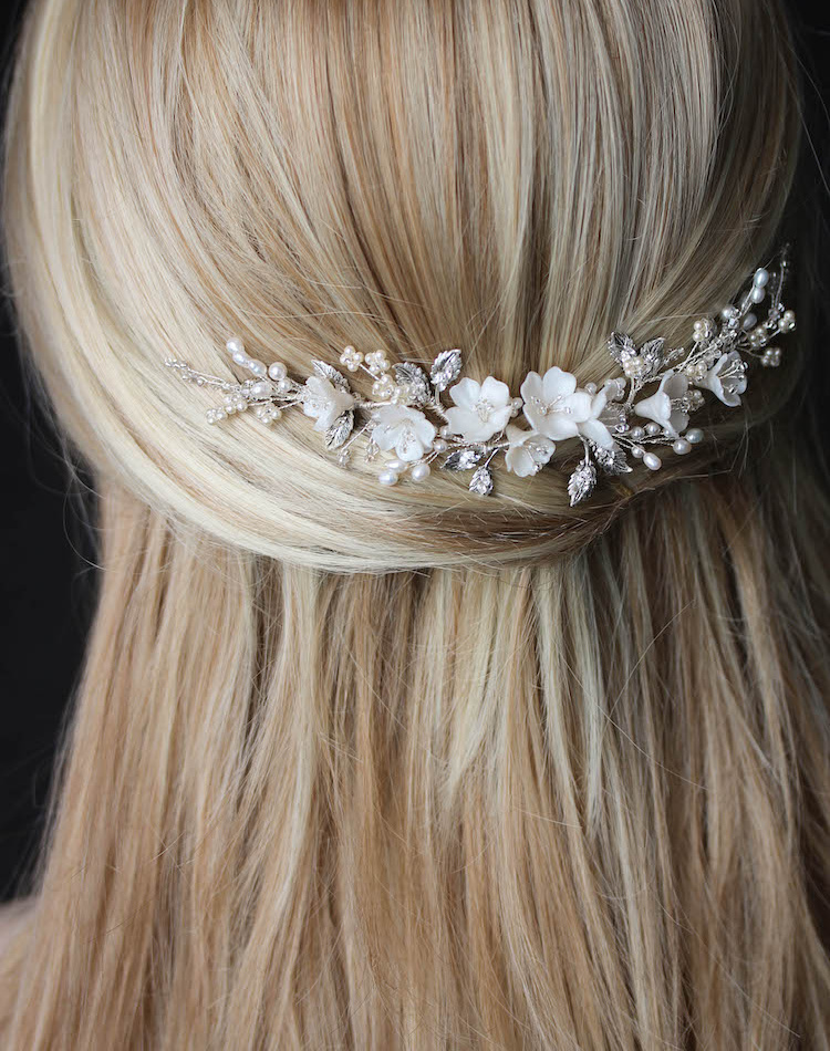 Bespoke For Sarah Ode To Dusk In Silver And Ivory 1