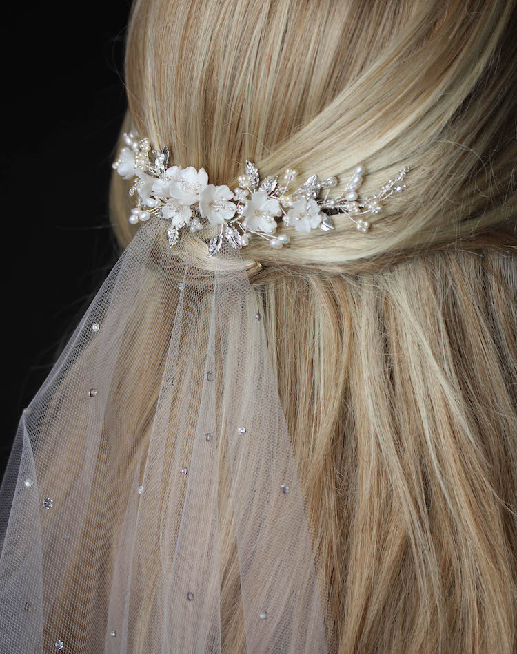 Bespoke For Sarah Ode To Dusk In Silver And Ivory 5