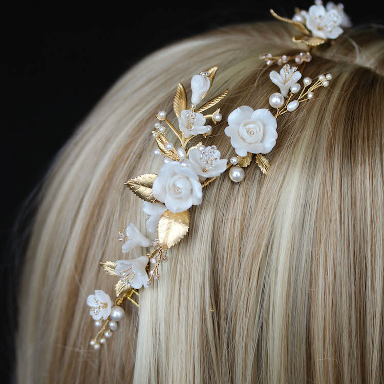 Bespoke For Winnie Eden Helena Wedding Headpiece 1