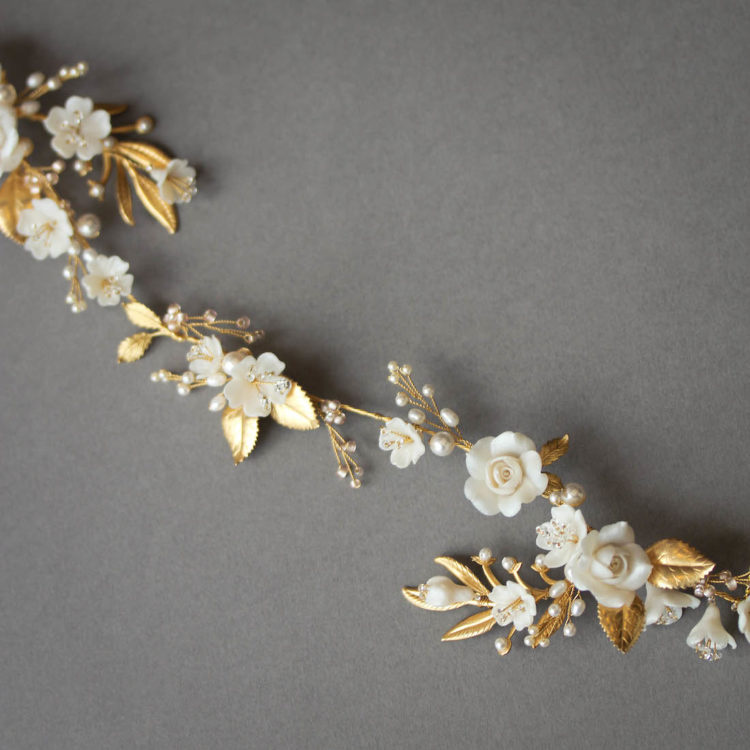Bespoke For Winnie Eden Helena Wedding Headpiece 2