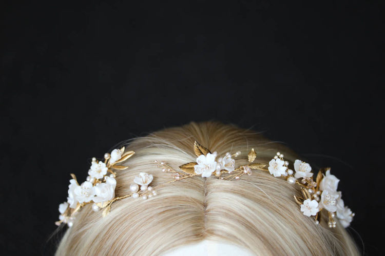 Bespoke For Winnie Eden Helena Wedding Headpiece 4