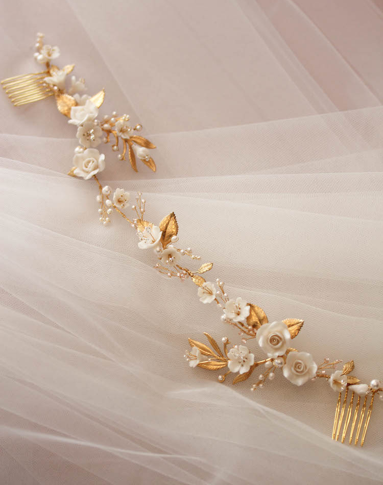 Bespoke For Winnie Eden Helena Wedding Headpiece 9