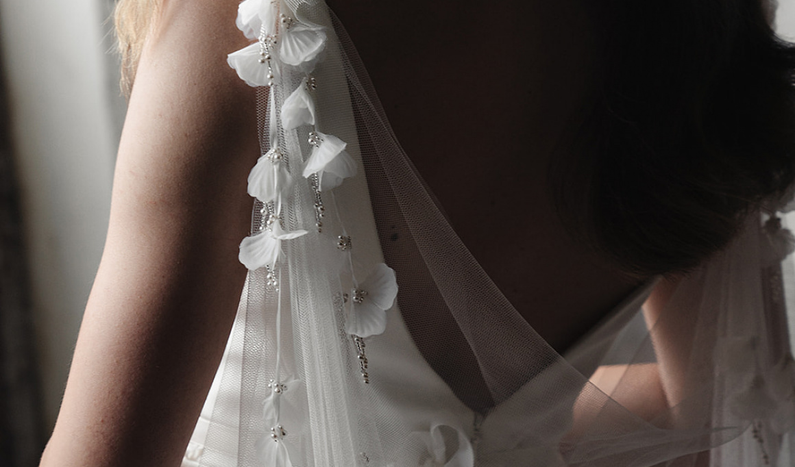 Bridal wings: A modern alternative to the traditional wedding veil
