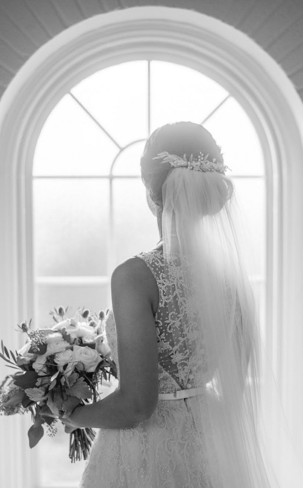 Bride Anna Wearing Wild Willows Bridal Headpiece.jpg