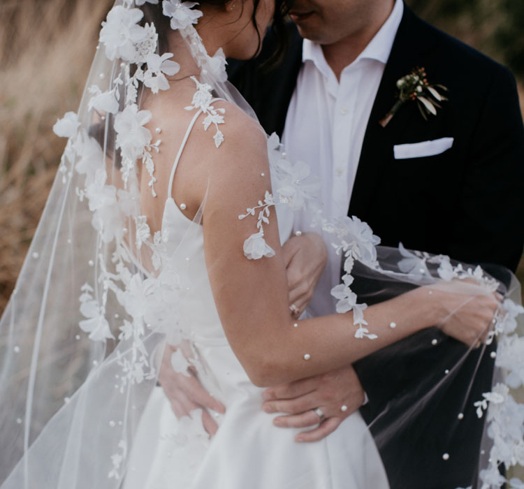 Bride Bronte Wearing Riviera Veil (7)
