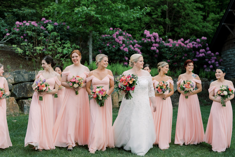 Bride Cameron Wearing Cherry Blossom 5