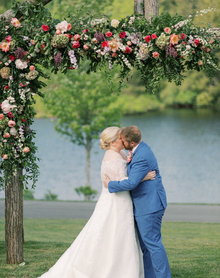 Bride Cameron Wearing Cherry Blossom 8