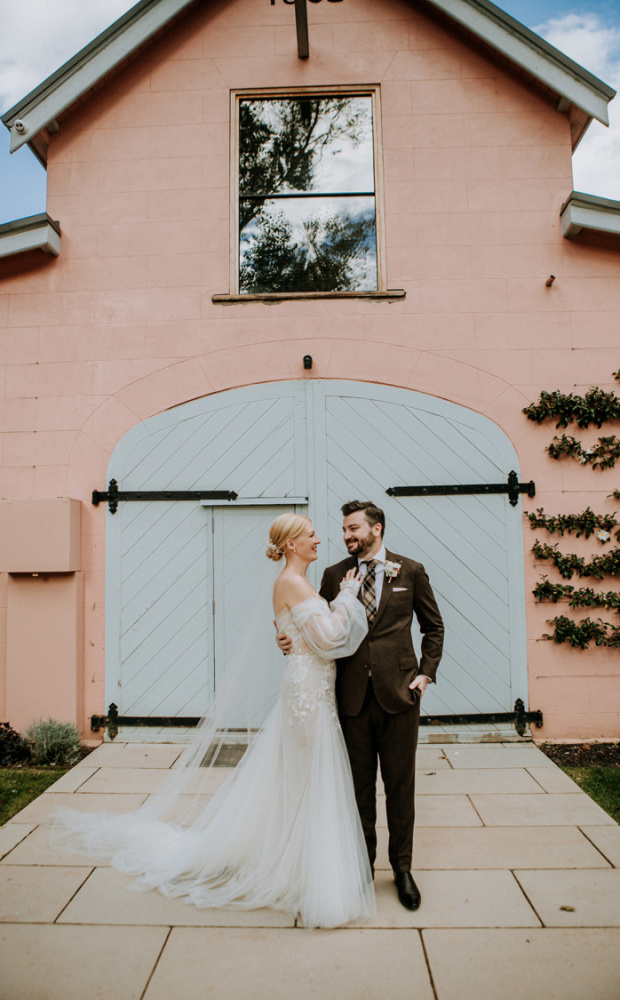 Bride Gerrie Wears Marion And Audrey 11