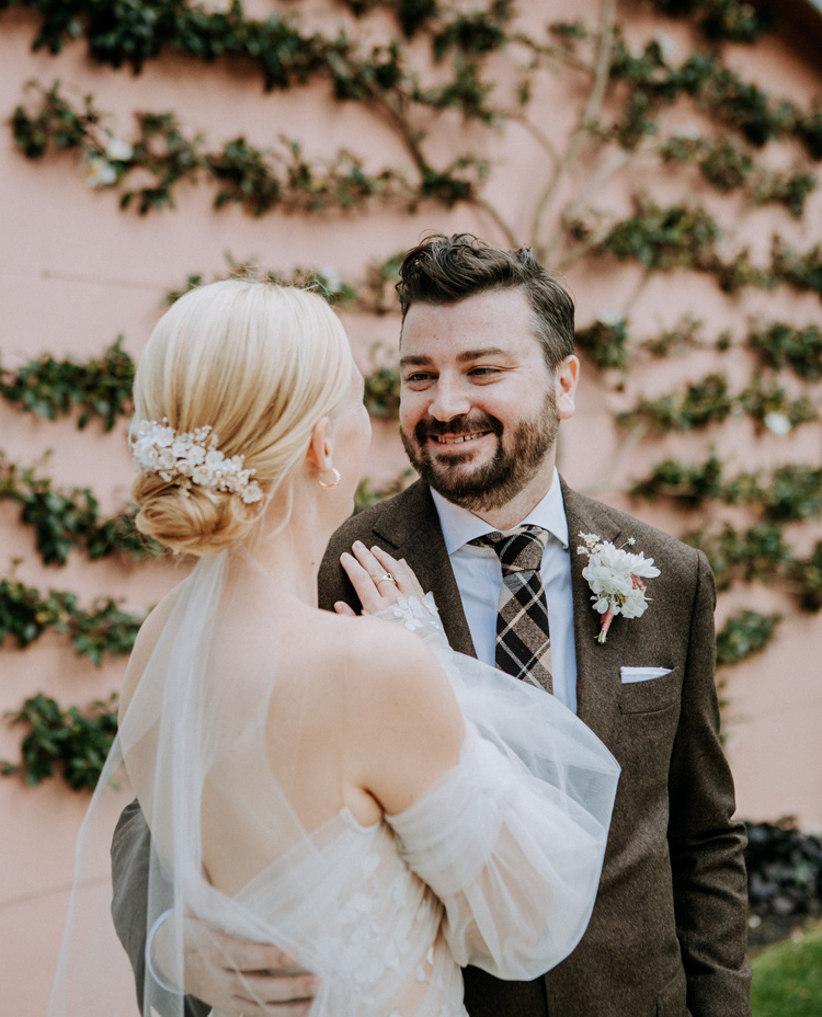Bride Gerrie Wears Marion And Audrey 4