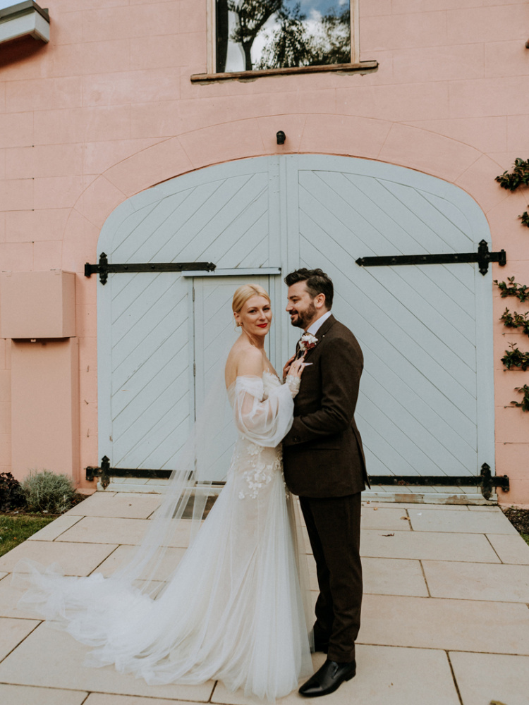 Bride Gerrie Wears Marion And Audrey Featured Image