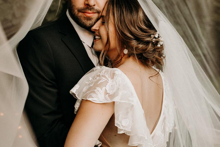 Bride Gwen Wears Whisper Pins 2