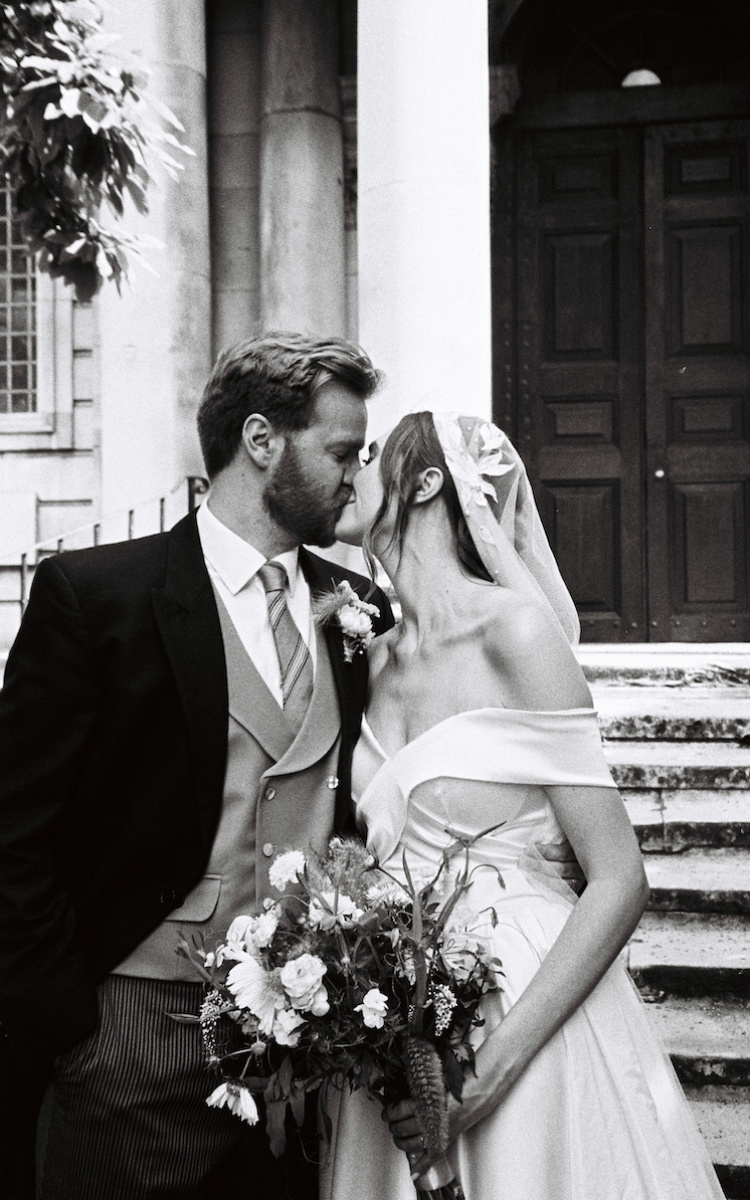 Bride Natasha Wears Lady Laurel Wedding Veil 3