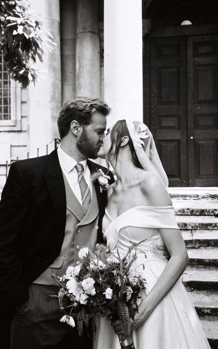 Bride Natasha Wears Lady Laurel Wedding Veil 3