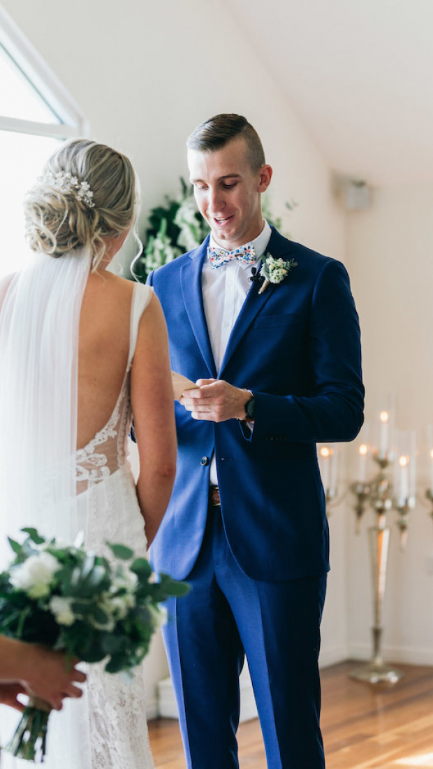 Bride Simone Wearing Veil Below An Updo 2