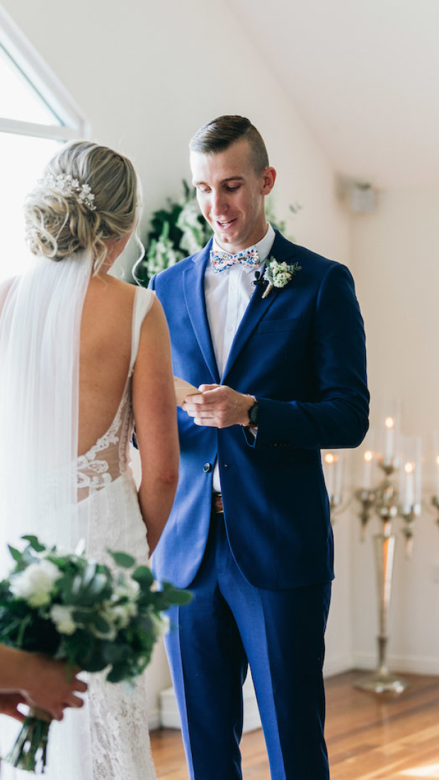 Bride Simone Wearing Veil Below An Updo 2