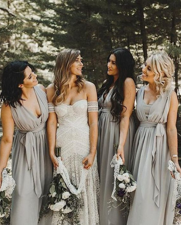 Bridesmaids Hairstyles Long Wavy Hairstyles 8