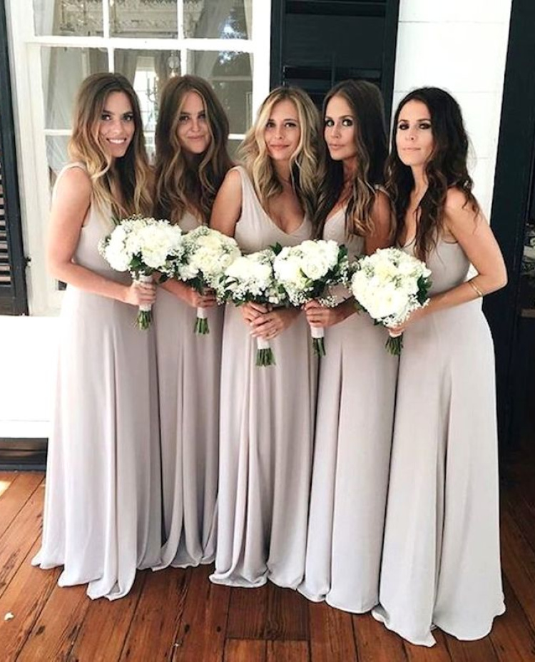 Bridesmaids Hairstyles Long Wavy Hairstyles