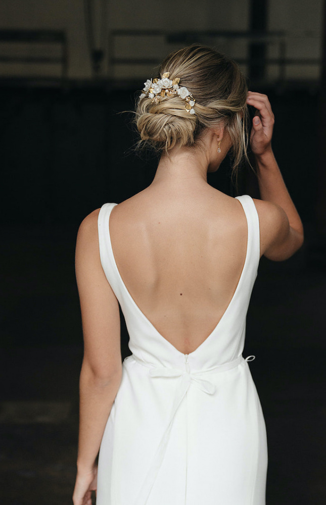 CASSIA bridal headpiece