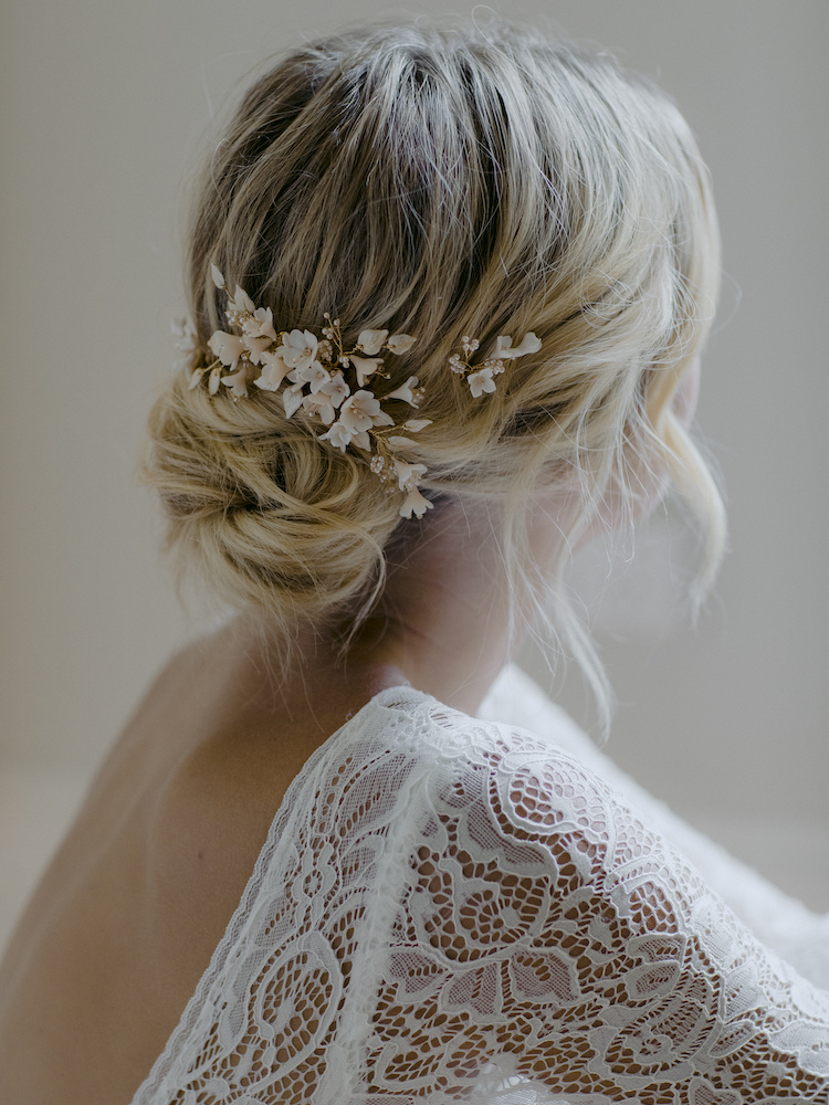 Cherry Blossom Wedding Hair Pieces 1