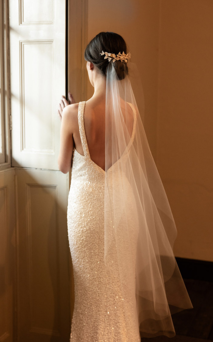 DANCER waltz length veil