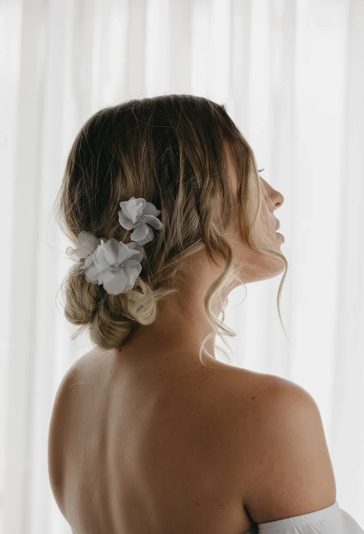 Echoes Floral Bridal Hair Pins 5