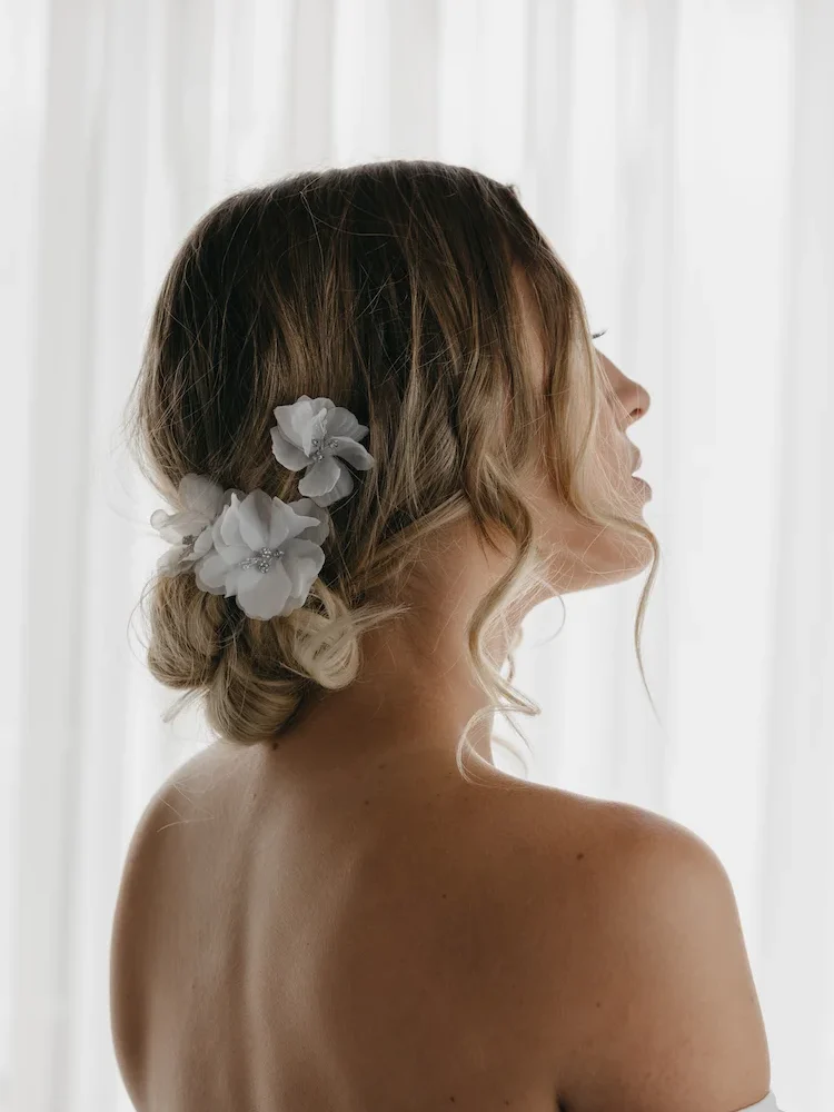 Echoes Floral Bridal Hair Pins 5
