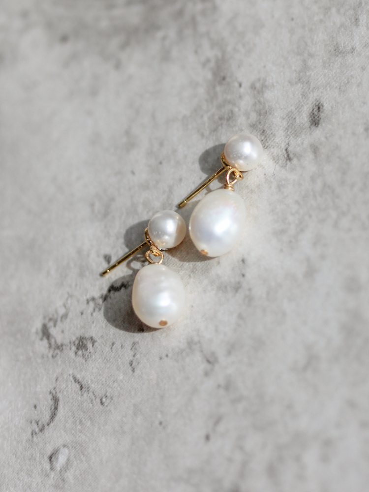 Ella Pearl Bridal Earrings 6