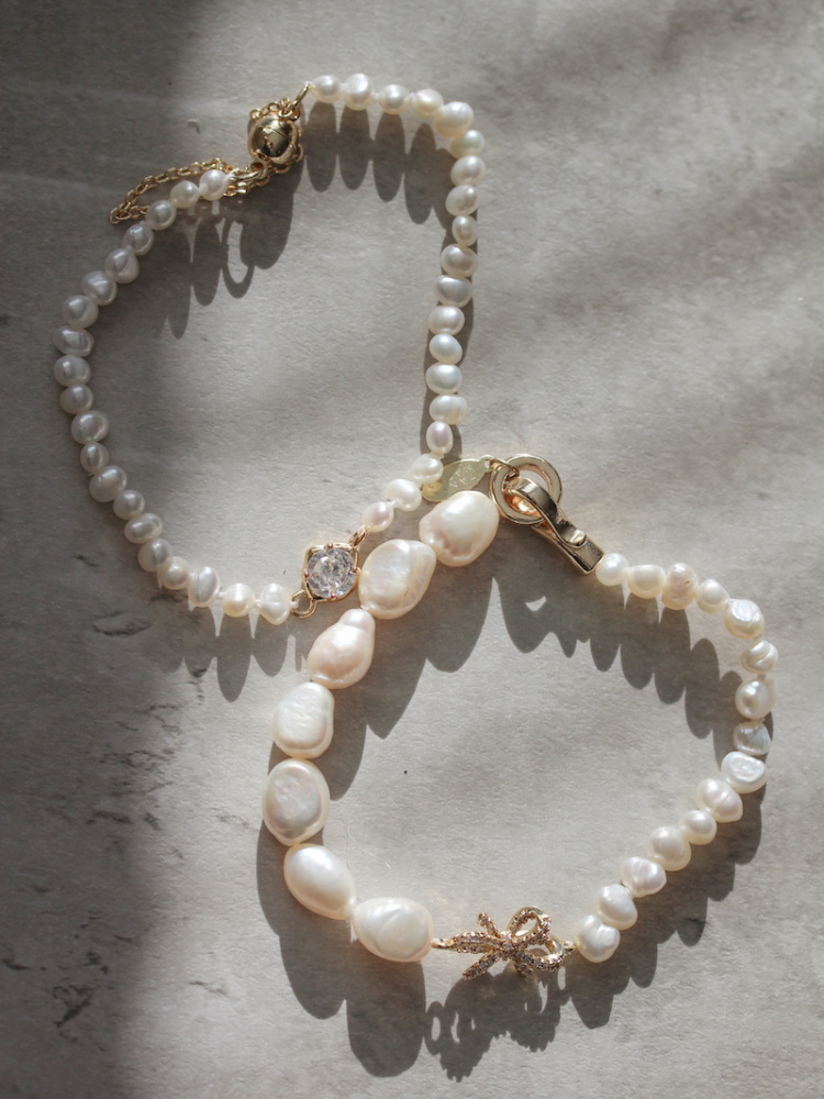 Evander Pearl Bridal Bracelet 5