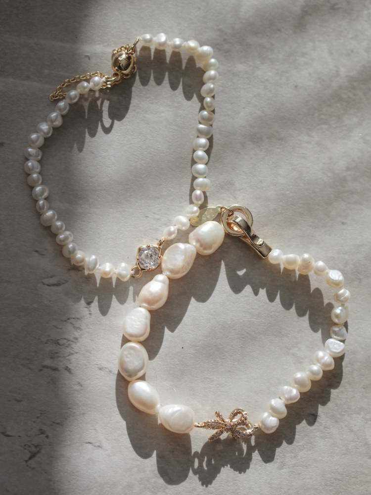 Evander Pearl Bridal Bracelet 5